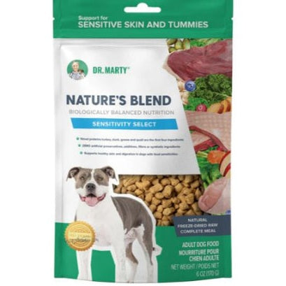 Dr Marty Nature's Blend Sensitivity Select Freeze Dried Raw Dog Food