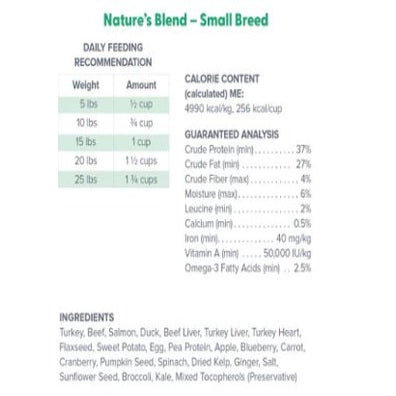 Dr. Marty Nature's Blend Small Breed Freeze Dried Raw Dog Food