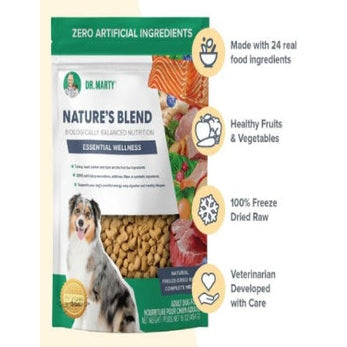 Dr. Marty Nature’s Blend Essential Wellness Freeze-Dried Raw Dog Food
