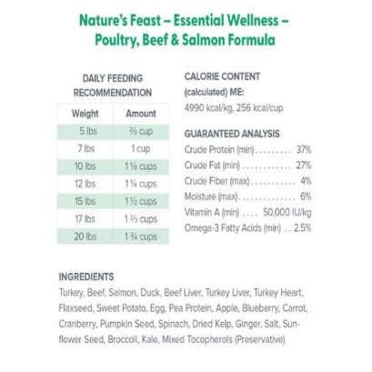 Dr. Marty Nature's Feast Poultry, Beef & Salmon Blend Freeze Dried Raw Cat Food