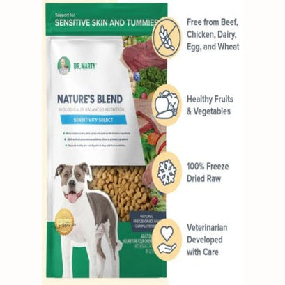 Dr Marty Nature's Blend Sensitivity Select Freeze Dried Raw Dog Food