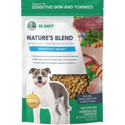 Dr Marty Nature's Blend Sensitivity Select Freeze Dried Raw Dog Food