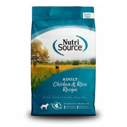 NutriSource Adult Chicken & Rice Dry Dog Food