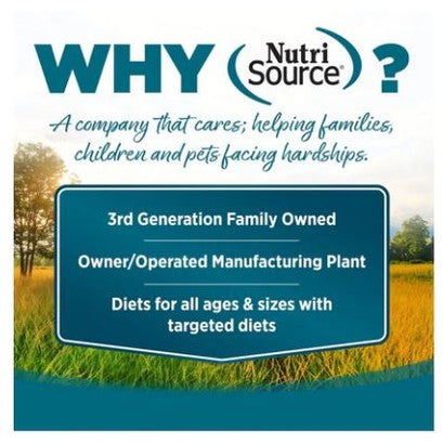 NutriSource Adult Chicken & Rice Dry Dog Food