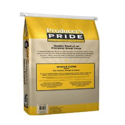 Producer's Pride Whole Corn Grains Cattle Feed, 50 lb. Bag